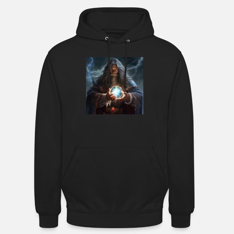 The dark wizard capturing the light - Unisex Hoodie - black
