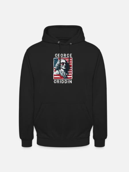 George Washington Griddy George - Nederland | GEORGE GRIDDIN - Uniseks hoodie - zwart