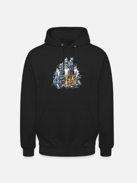 Chess carnage - Unisex Hoodie - black