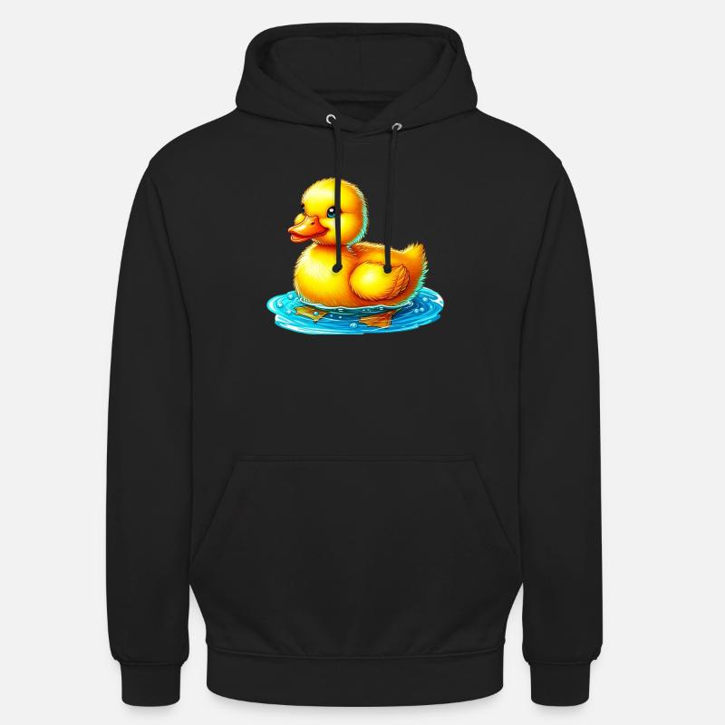Duckling Duck Duck Duck - Unisex Hoodie - black