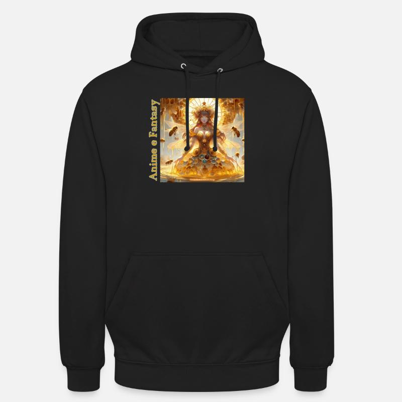 ReginaApi01a - Sweat-shirt à capuche unisexe - noir
