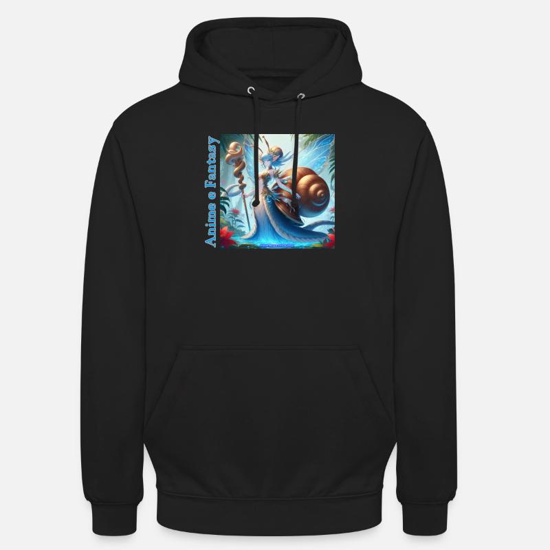 QueenSnails01a - Unisex Hoodie - black