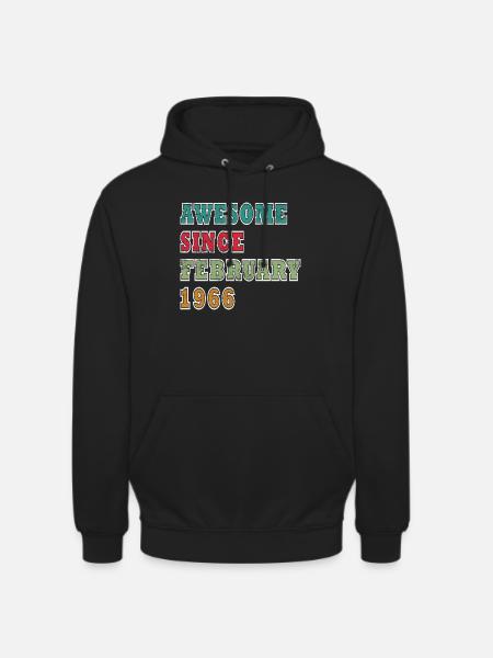 Février 1966 - Février 1966 Don - Sweat-shirt à capuche unisexe - noir
