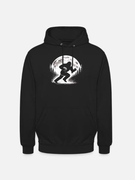 Bigfoot Rugby - Unisex Hoodie - black