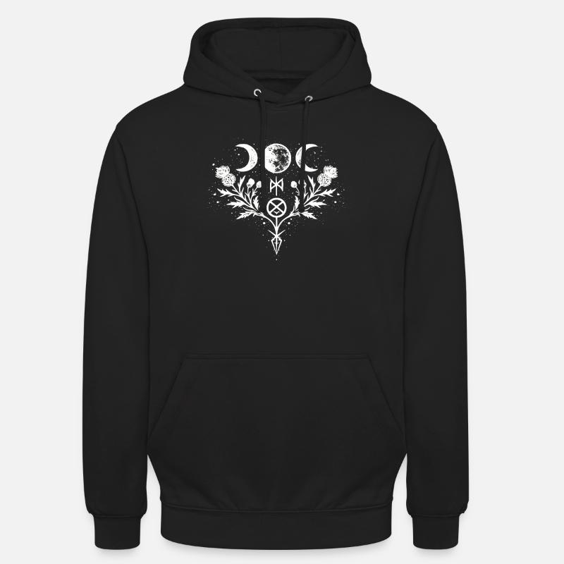 Flore du Sigil Céleste - Sweat-shirt à capuche unisexe - noir