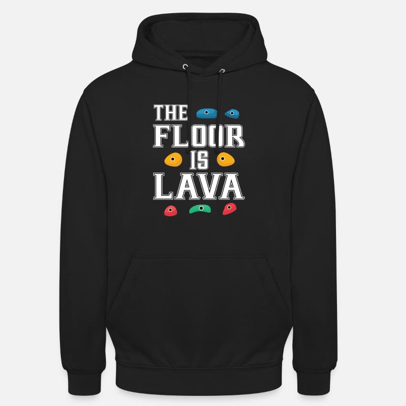 Climbing Gift Climbing Wall - Unisex Hoodie - black
