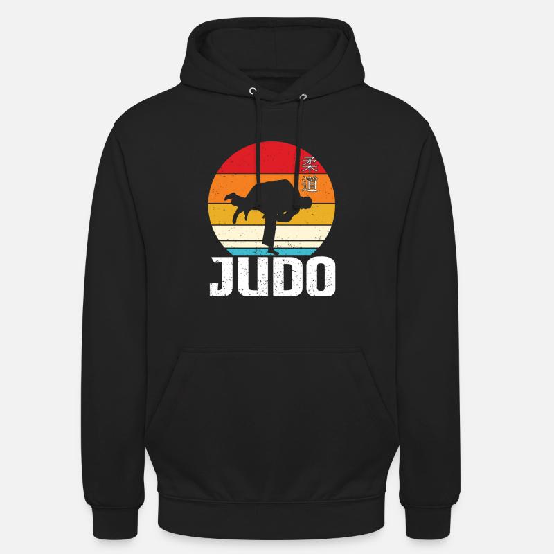 Judo Geschenkidee - Unisex Hoodie - Schwarz