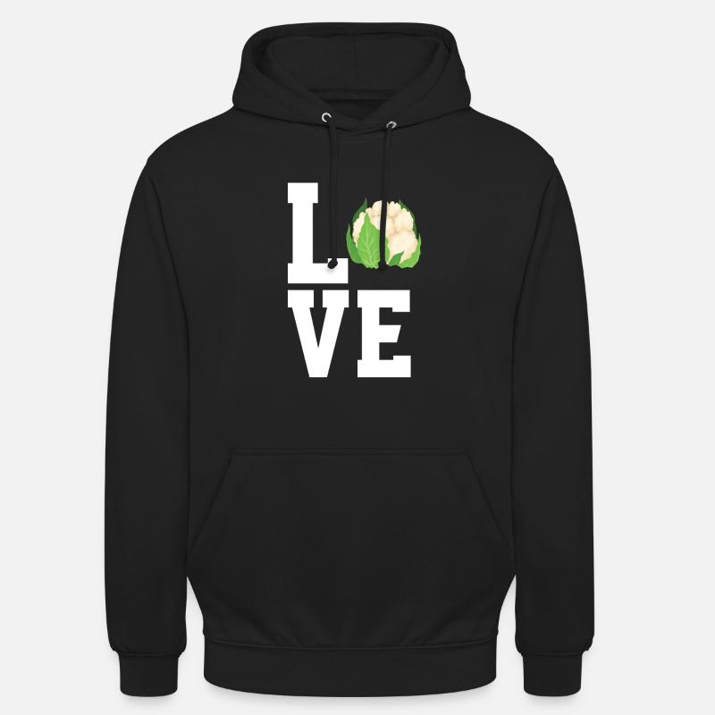 Amateurs de chou-fleur - Sweat-shirt à capuche unisexe - noir