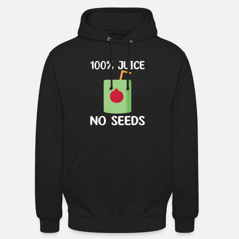 Jus de grenade - Sweat-shirt à capuche unisexe - noir