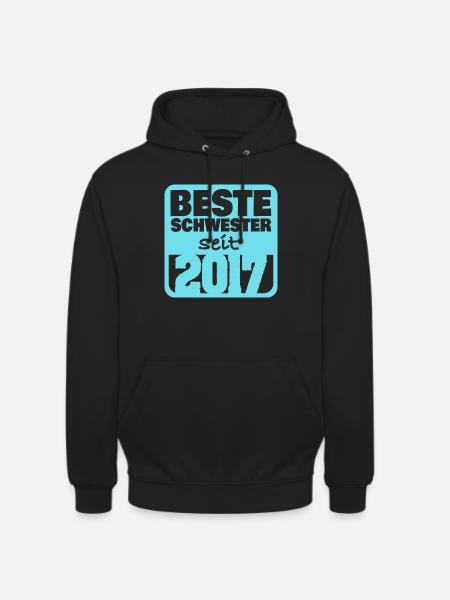 Geschwister 2017 - Unisex Hoodie - Schwarz