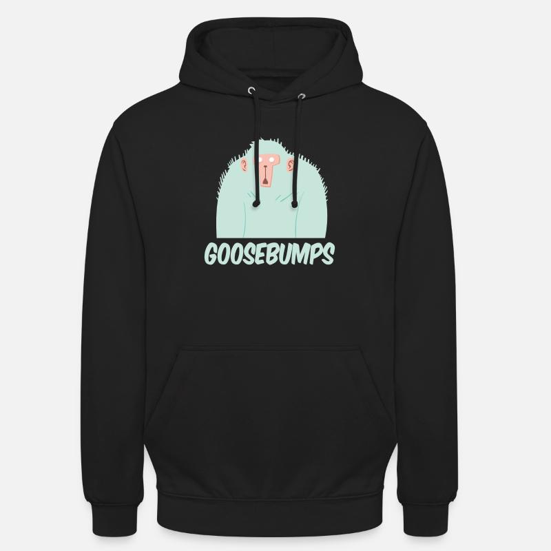 Gänsehaut, Affe, Gorilla - Unisex Hoodie - Schwarz