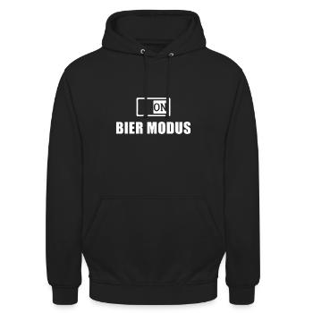 Party - Unisex Hoodie - Schwarz - Vorne - Alina (178cm) & Michal (187cm)