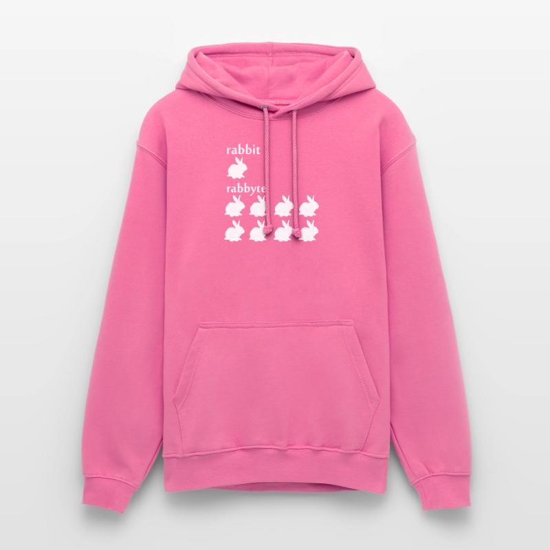 Programmer computer scientist byte rabbit gift Unisex Hoodie