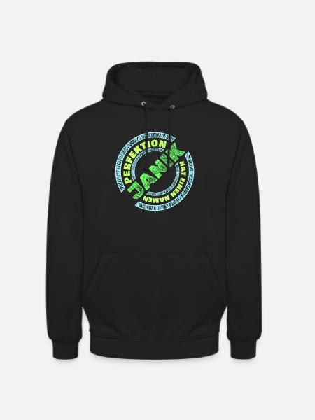Janik Janik - Unisex Hoodie - Schwarz