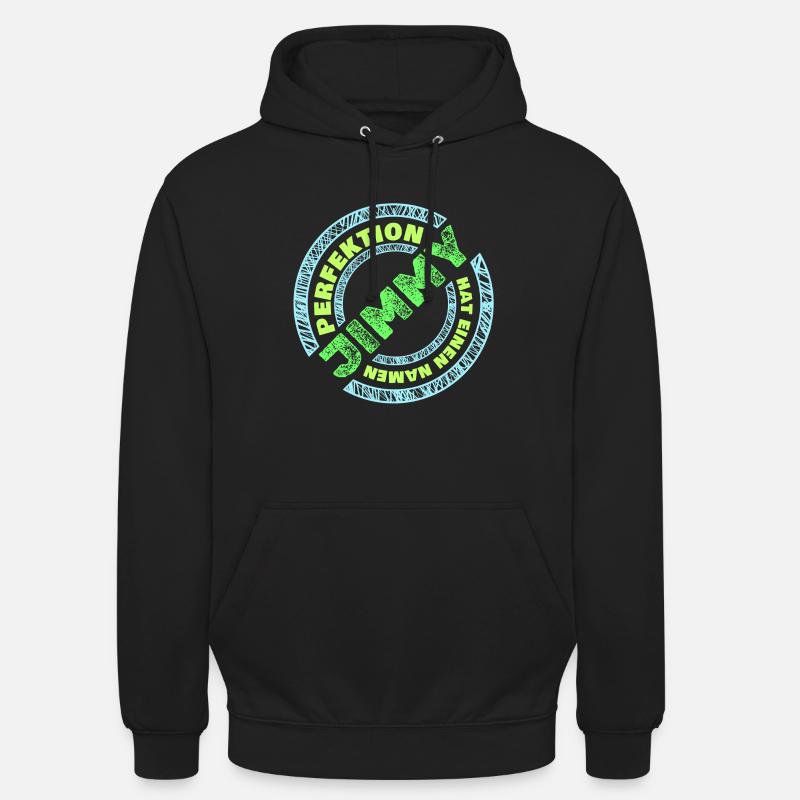 Perfektion Perfekt Jimmy - Unisex Hoodie - Schwarz