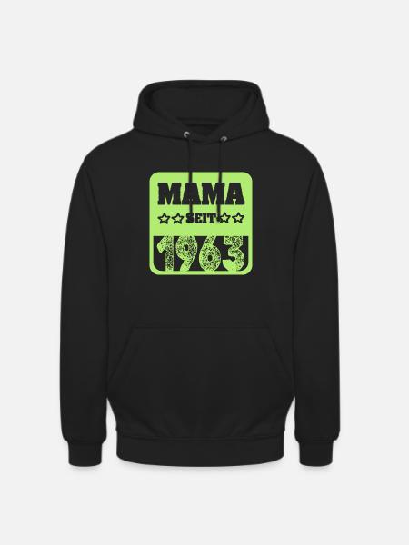Mutti 1963 - Unisex Hoodie - Schwarz