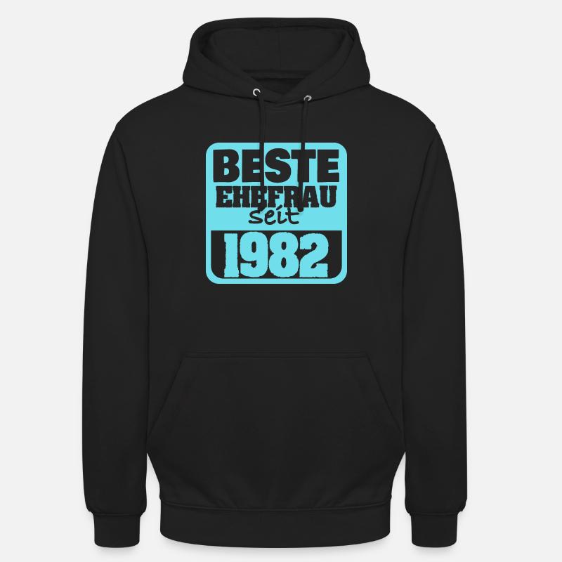 1982 - Unisex Hoodie - Schwarz