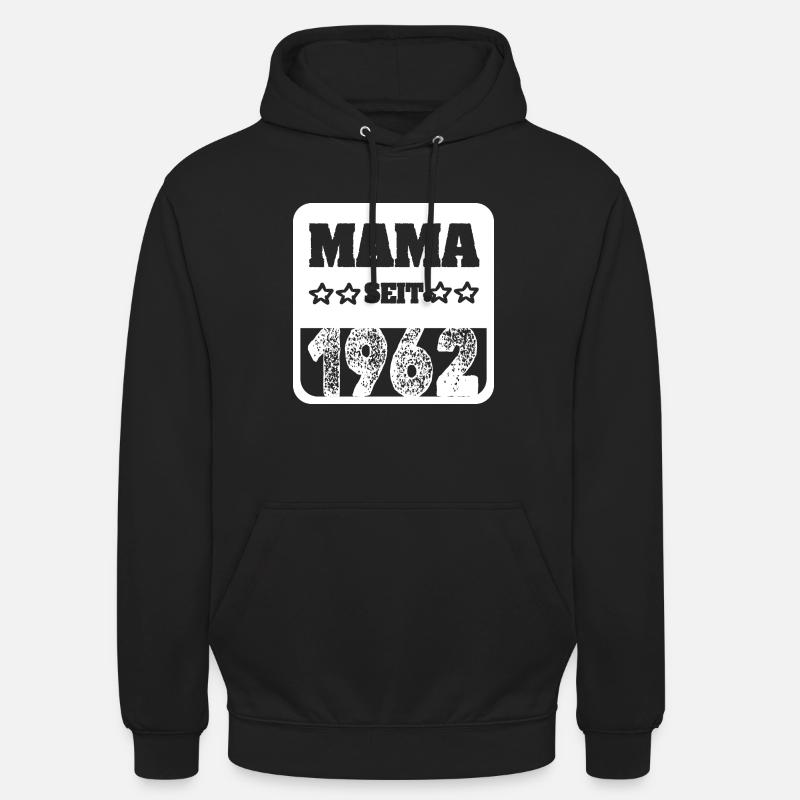 Bébé 1962 - Sweat-shirt à capuche unisexe - noir