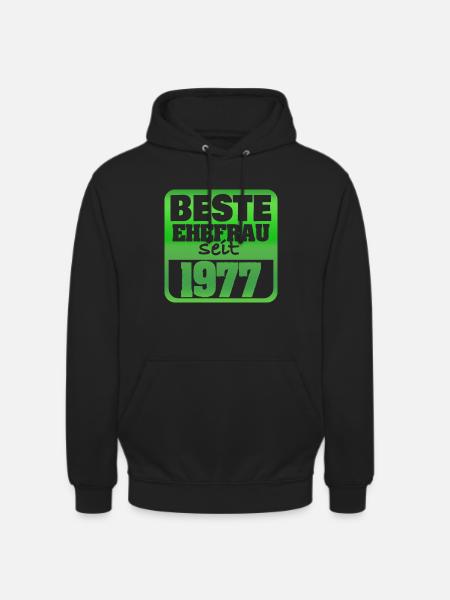 Femme 1977 - Sweat-shirt à capuche unisexe - noir