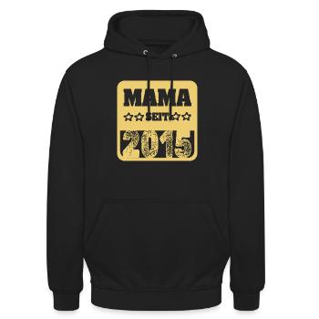 2015 - Unisex Hoodie - Schwarz - Vorne - Alina (178cm) & Michal (187cm)