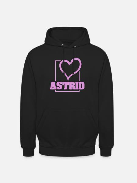 Astrid : Bachelorette - Sweat-shirt à capuche unisexe - noir