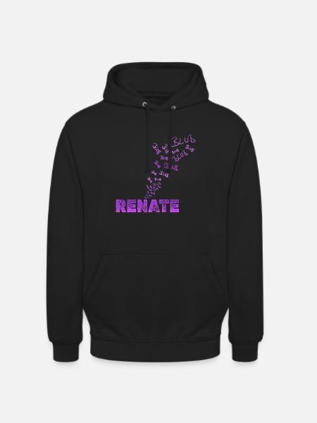 Spaß Renate - Unisex Hoodie - Schwarz