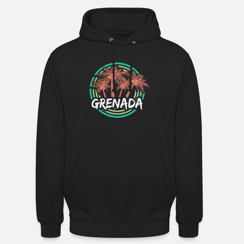 Cadeau pour la Grenade - Sweat-shirt à capuche unisexe - noir