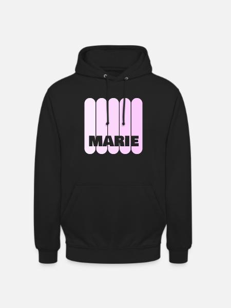 Marie - Unisex Hoodie - black