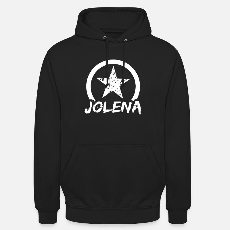 Jolena comme prénom - Sweat-shirt à capuche unisexe - noir