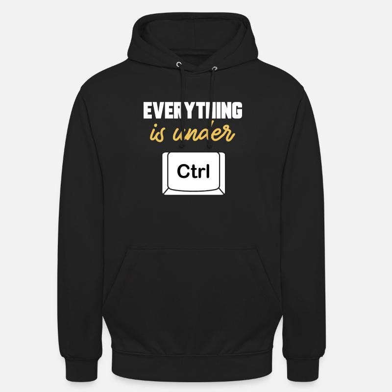 Cybersecurity Hacker IT-Sicherheit - Unisex Hoodie - Schwarz