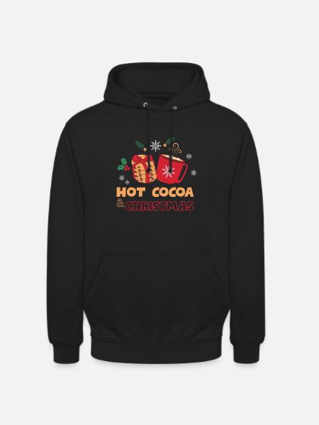 Cadeaux de Noël Noël - Sweat-shirt à capuche unisexe - noir