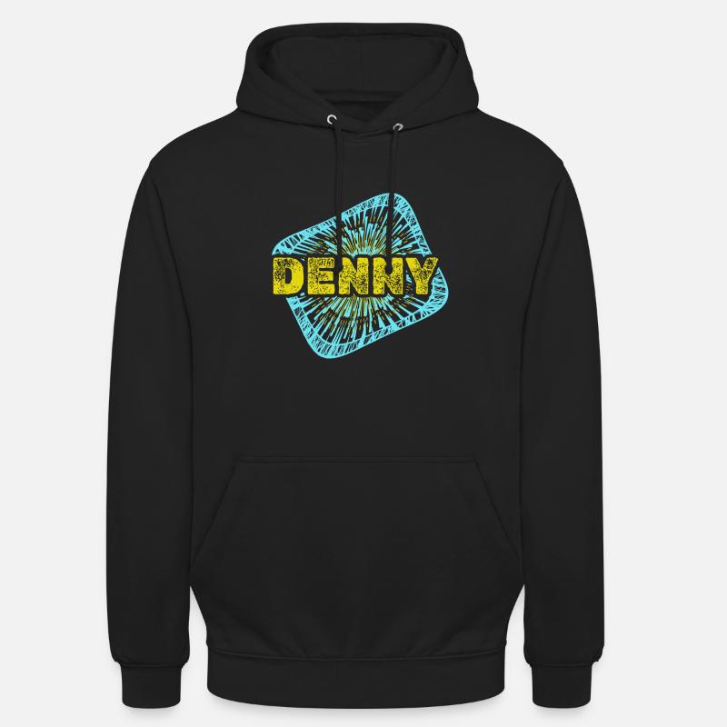 Freizeit Denny - Unisex Hoodie - Schwarz