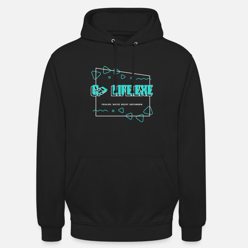 Computer Science - C:> Life.exe - Error Gift Unisex Hoodie