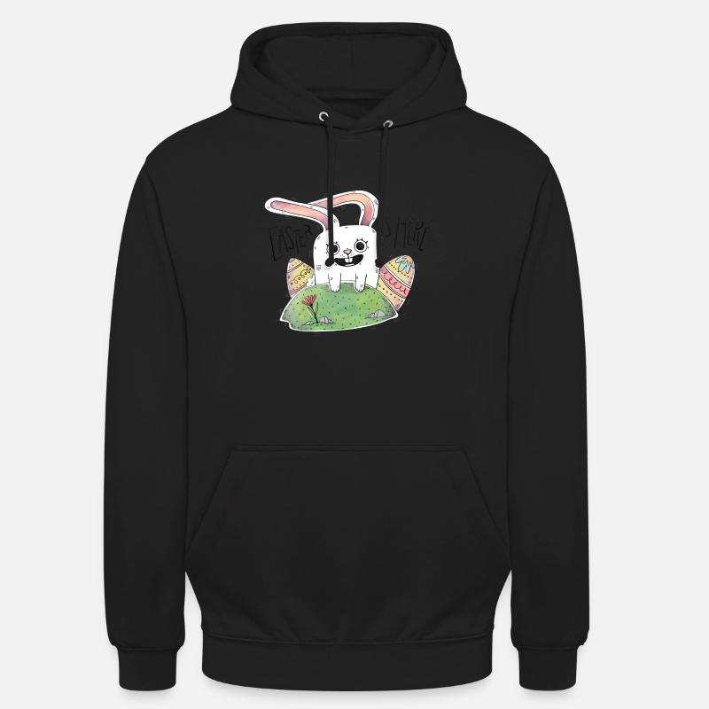 Easter is here! Nice gift Cool for kids - Unisex Hoodie - black