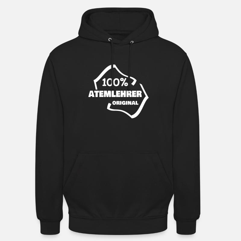 Beruf Atemlehrer - Unisex Hoodie - Schwarz