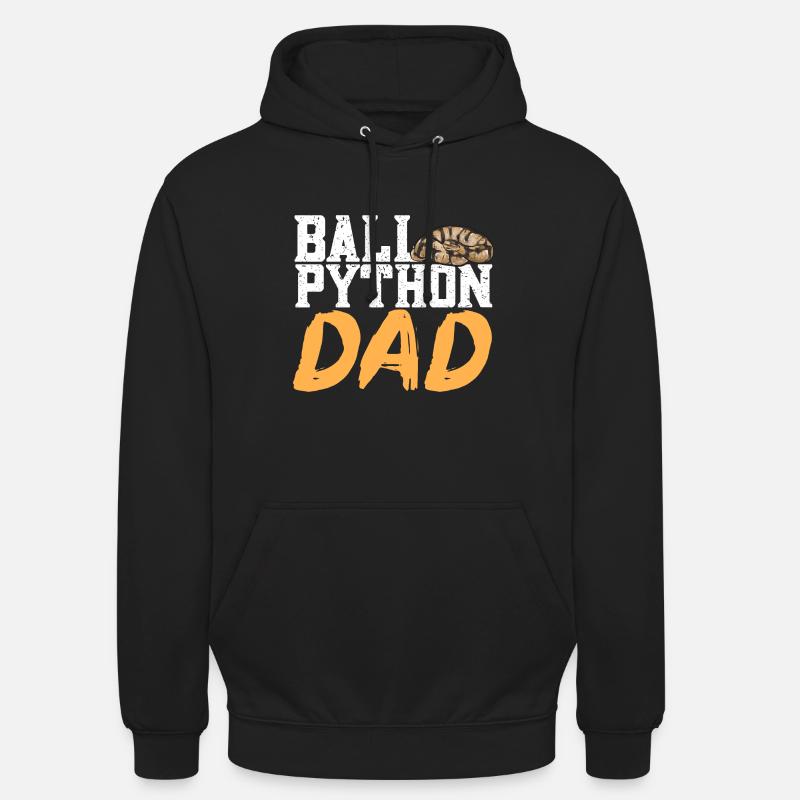 Ball Python Snake King Python Sweat-shirt à capuche unisexe