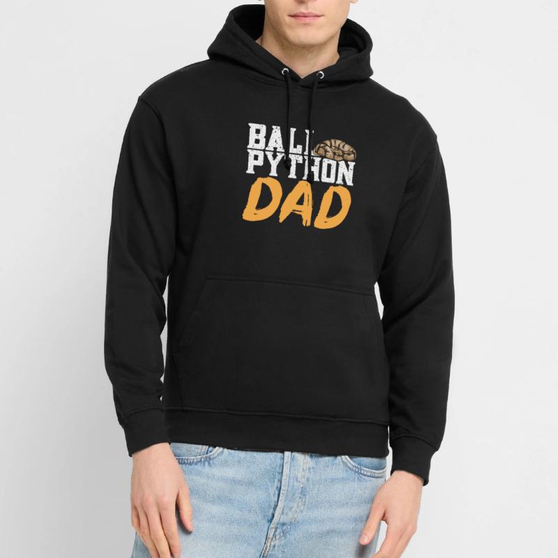 Ball Python Snake King Python Sweat-shirt à capuche unisexe