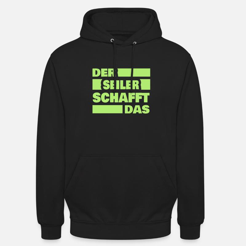 Cordonnier - Sweat-shirt à capuche unisexe - noir