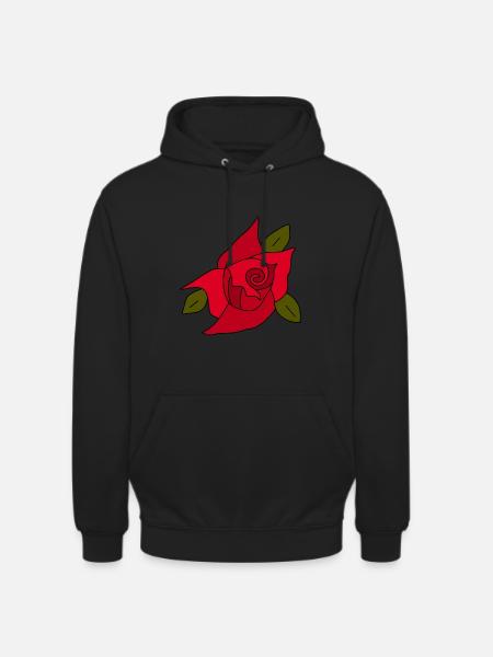 Saint-Valentin, Saint-Valentin, Saint-Valentin - Sweat-shirt à capuche unisexe - noir