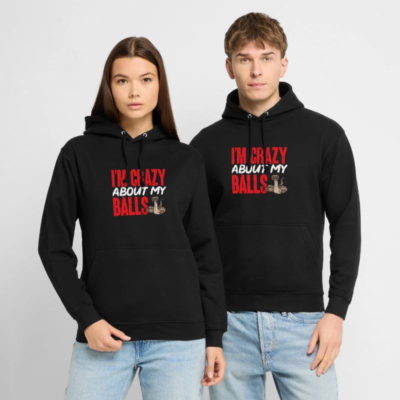 Ball Python Snake King Python Sweat-shirt à capuche unisexe
