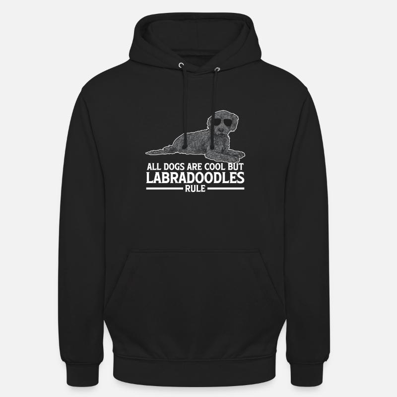 Labradoodle Chien - Sweat-shirt à capuche unisexe - noir