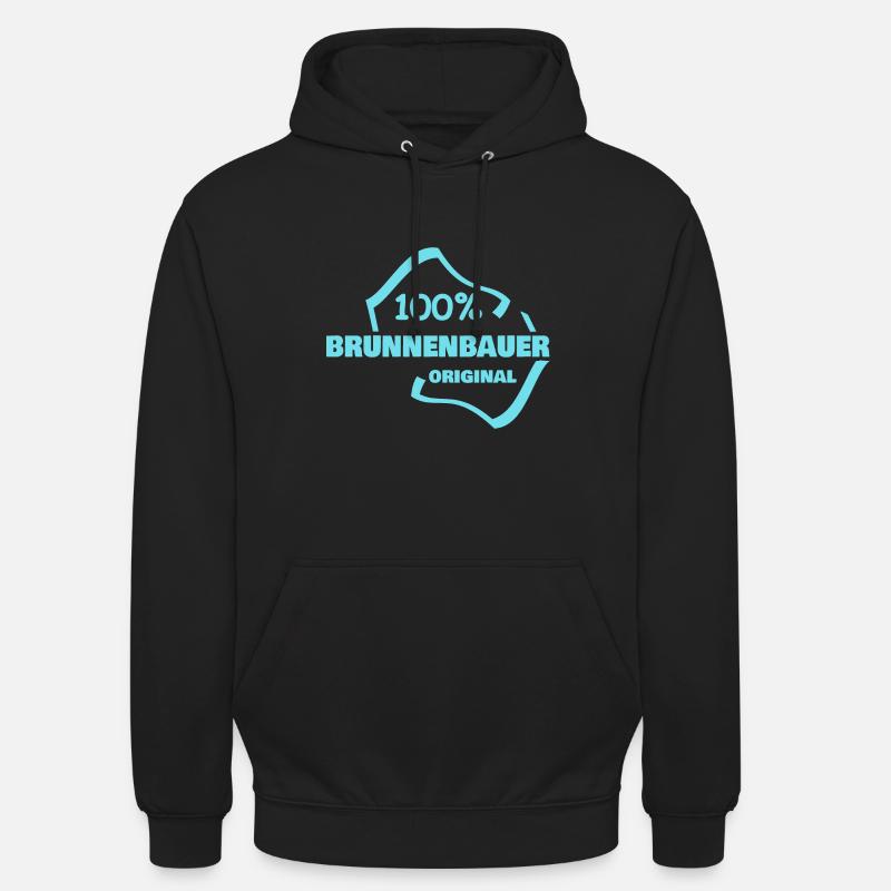 Beruf Brunnenbauer - Unisex Hoodie - Schwarz