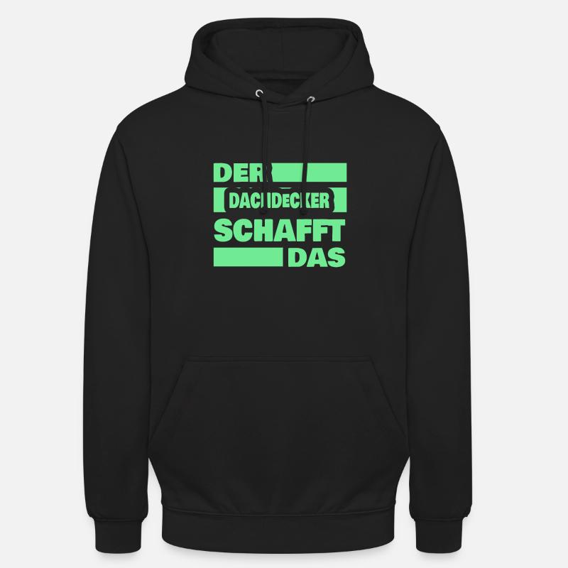 Work Roofer - Unisex Hoodie - black