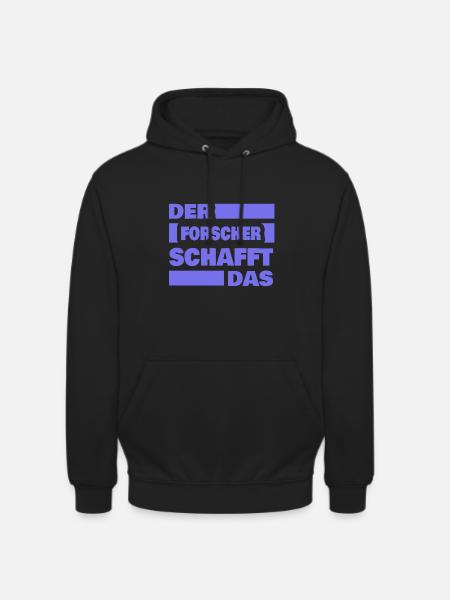 Researcher as work - Unisex Hoodie - black
