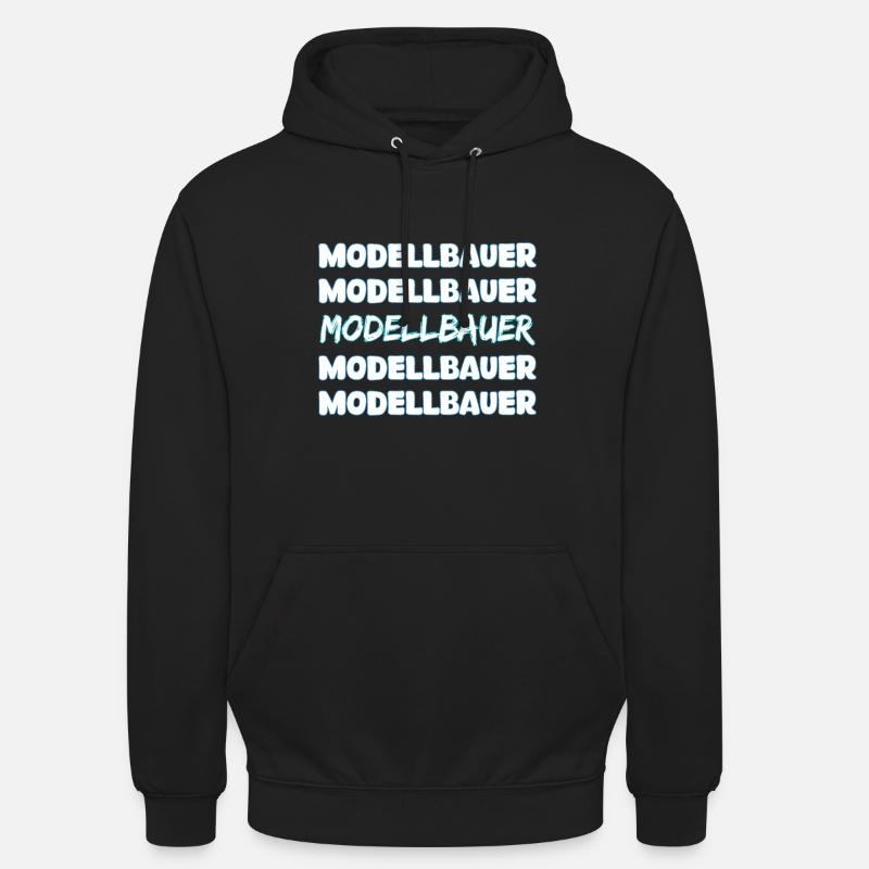 Gift for model builder - Unisex Hoodie - black