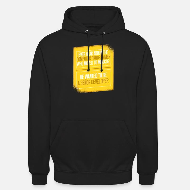 Programmer Coder Software Developer - Unisex Hoodie - black