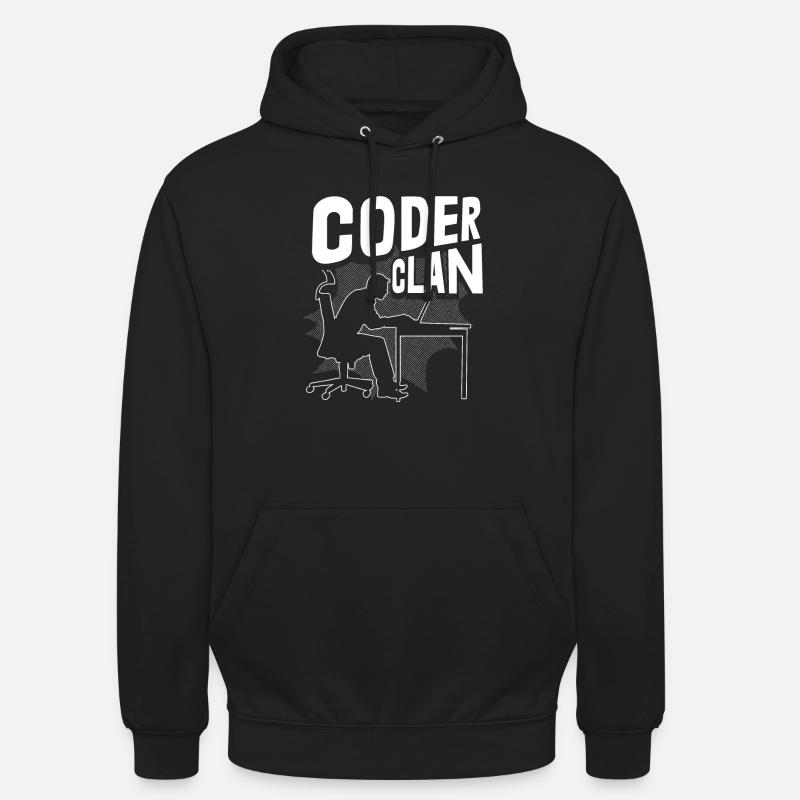 Programmierer Coder Software Entwickler - Unisex Hoodie - Schwarz
