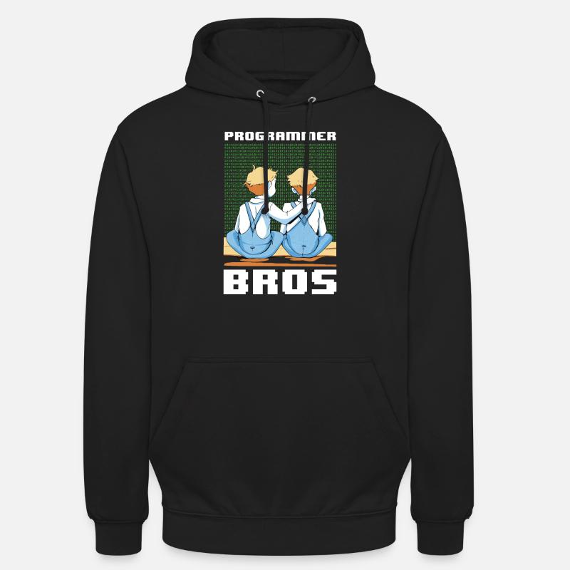 Programmer Coder Software Developer - Unisex Hoodie - black