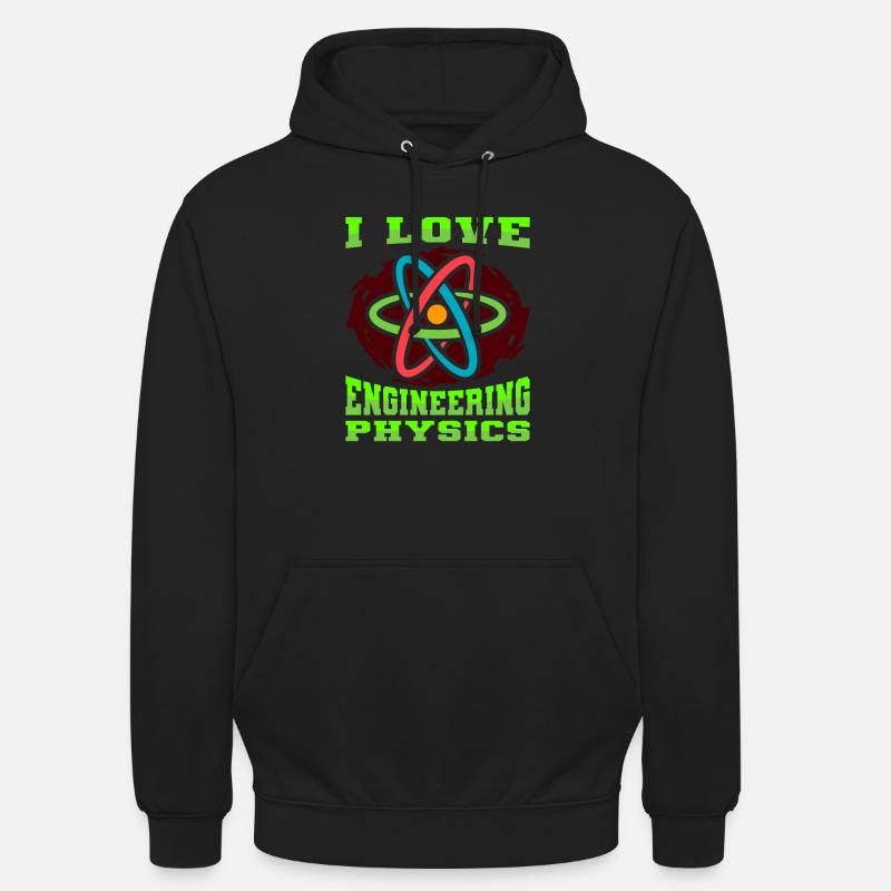 Physicien physicien - Sweat-shirt à capuche unisexe - noir