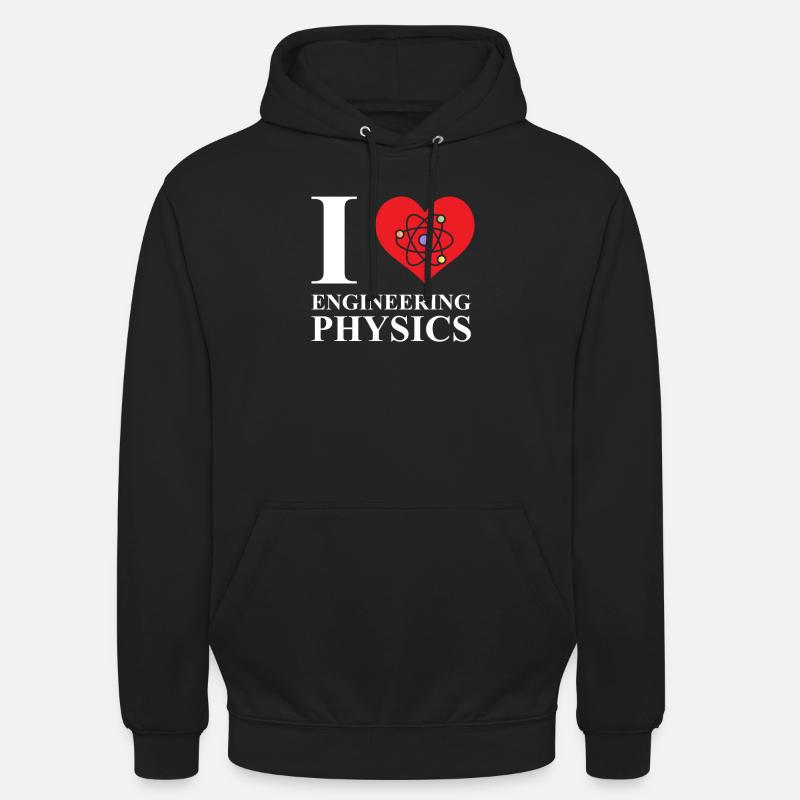 Physics Physicist - Unisex Hoodie - black